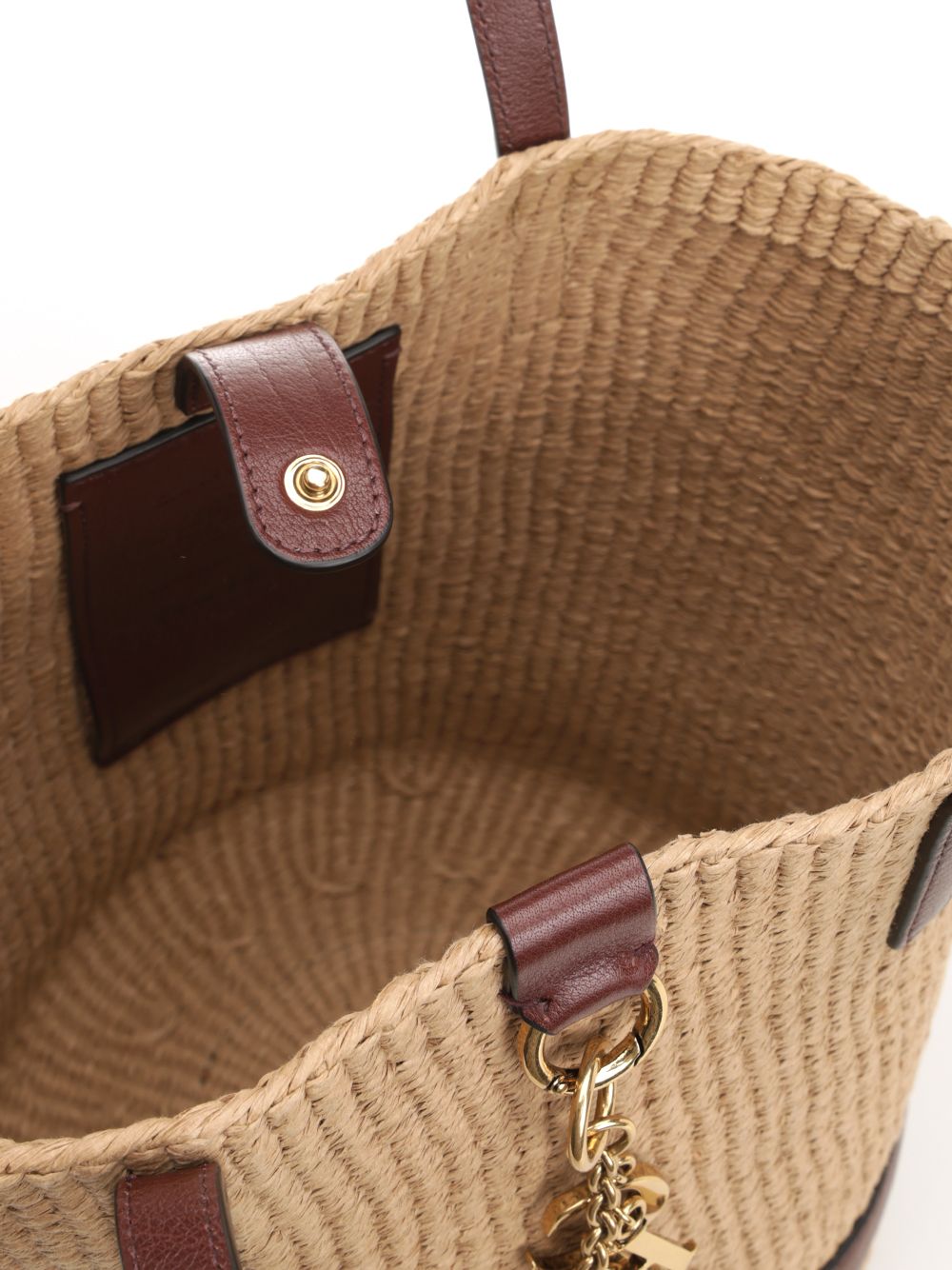 Chloe' Chloé Charms Shoulder Bags - Marrone | baa5723ce003eb8dca0594673c34b89c18a2183f