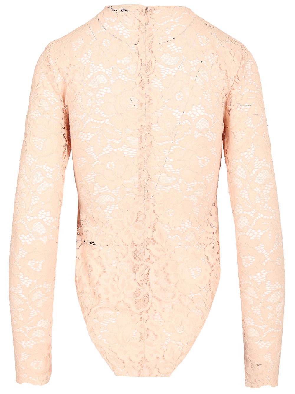 Self-Portrait Beige Bodysuit In Flesh-Colored Lace Top - Beige | d7defede8ead3bb843302a34c2da7d6cf9089067