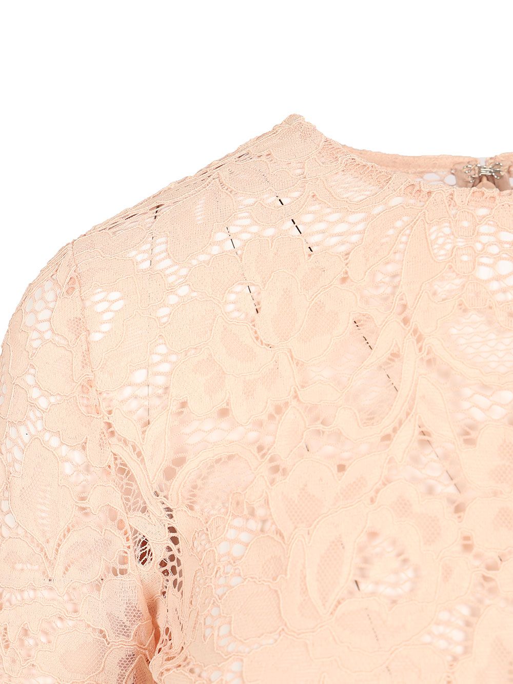 Self-Portrait Beige Bodysuit In Flesh-Colored Lace Top - Beige | c3bdcedc12a3513d83a59f55402ce38ab4c3b0fe