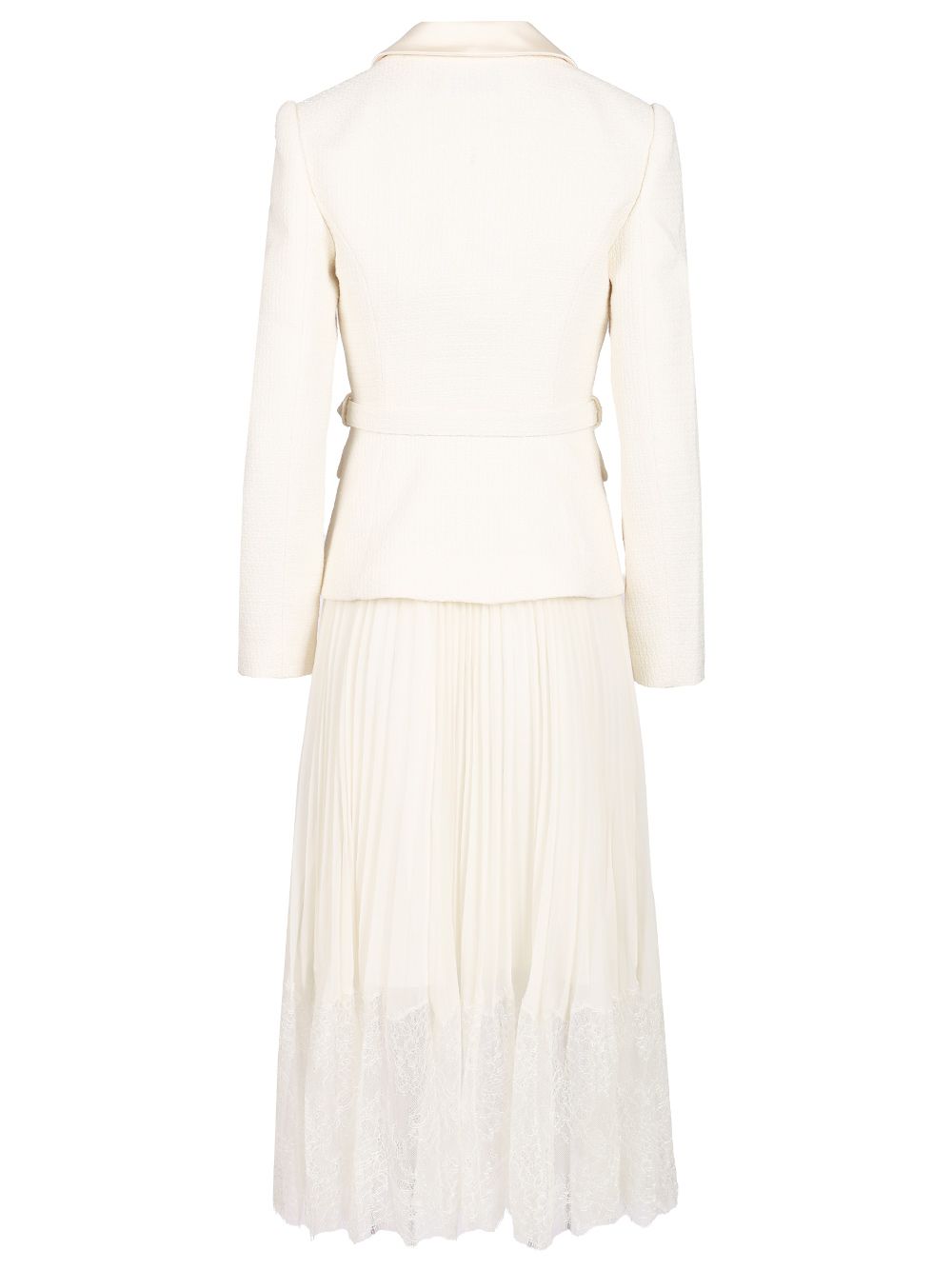 Self-Portrait Midi Dress Abiti - Bianco | 87b288e1f1d90cc1e90d0f1cc91befa1ff960715