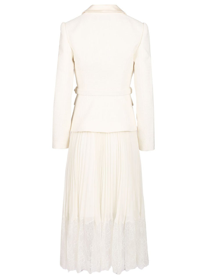 Self-Portrait Midi Dress Abiti - Bianco | 87b288e1f1d90cc1e90d0f1cc91befa1ff960715