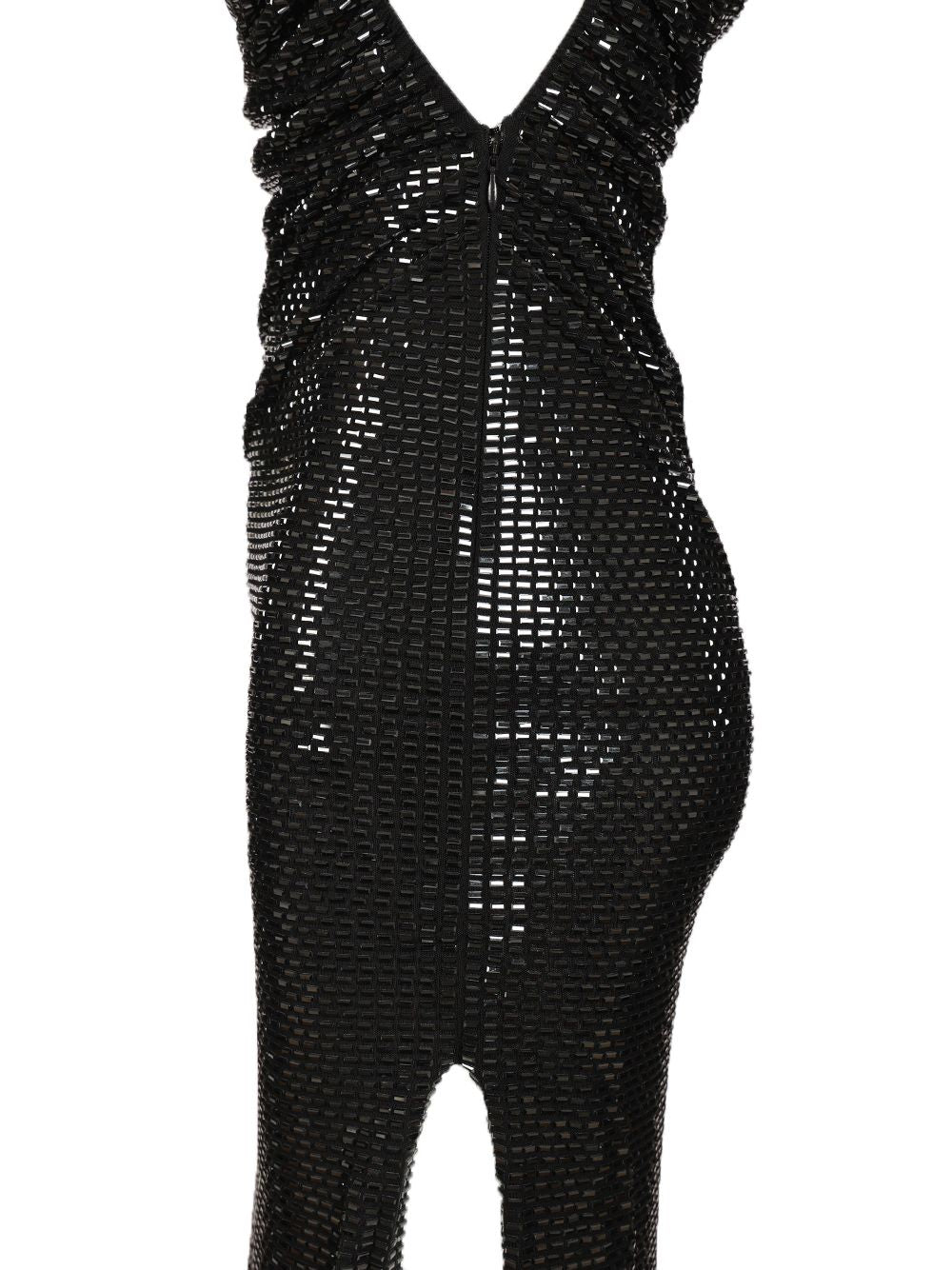 Self-Portrait Draped Dress Abiti - Nero | 79b7c147fb496a616b2815f9c5af48b94ca3977c