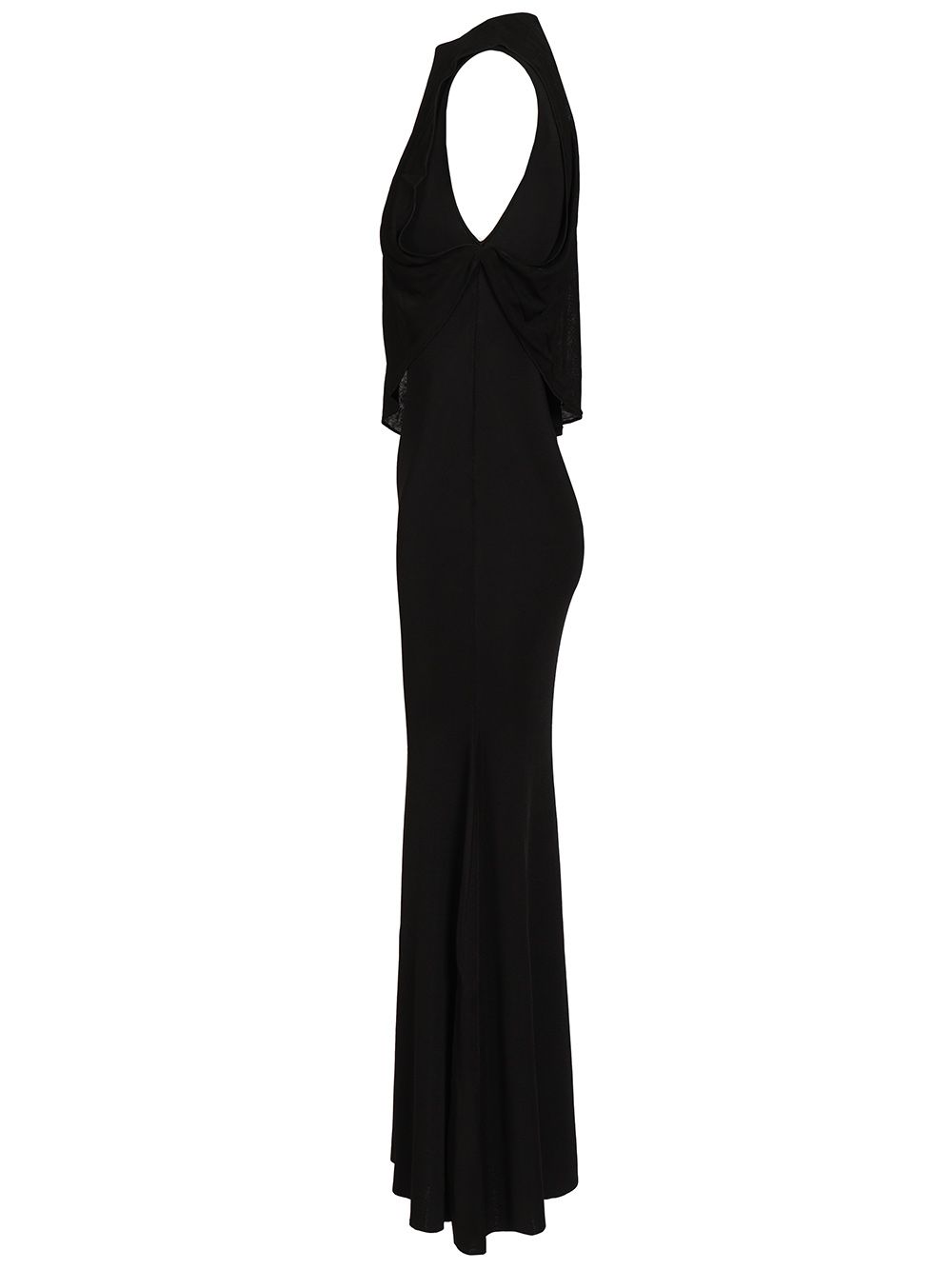 Self-Portrait Long One-Shoulder Dress Abiti - Nero | ff4bc8812596e80357a64757dc2926dac3786de8