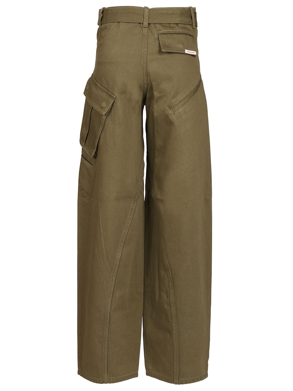 Self-Portrait Cargo Jeans - Verde | 65dfa904aa85adf2809c769f6906b71a229aafe9