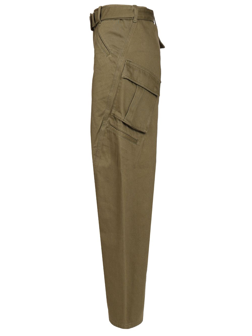Self-Portrait Cargo Jeans - Verde | f4461a89daf4258196fdd3729a0496461695c770