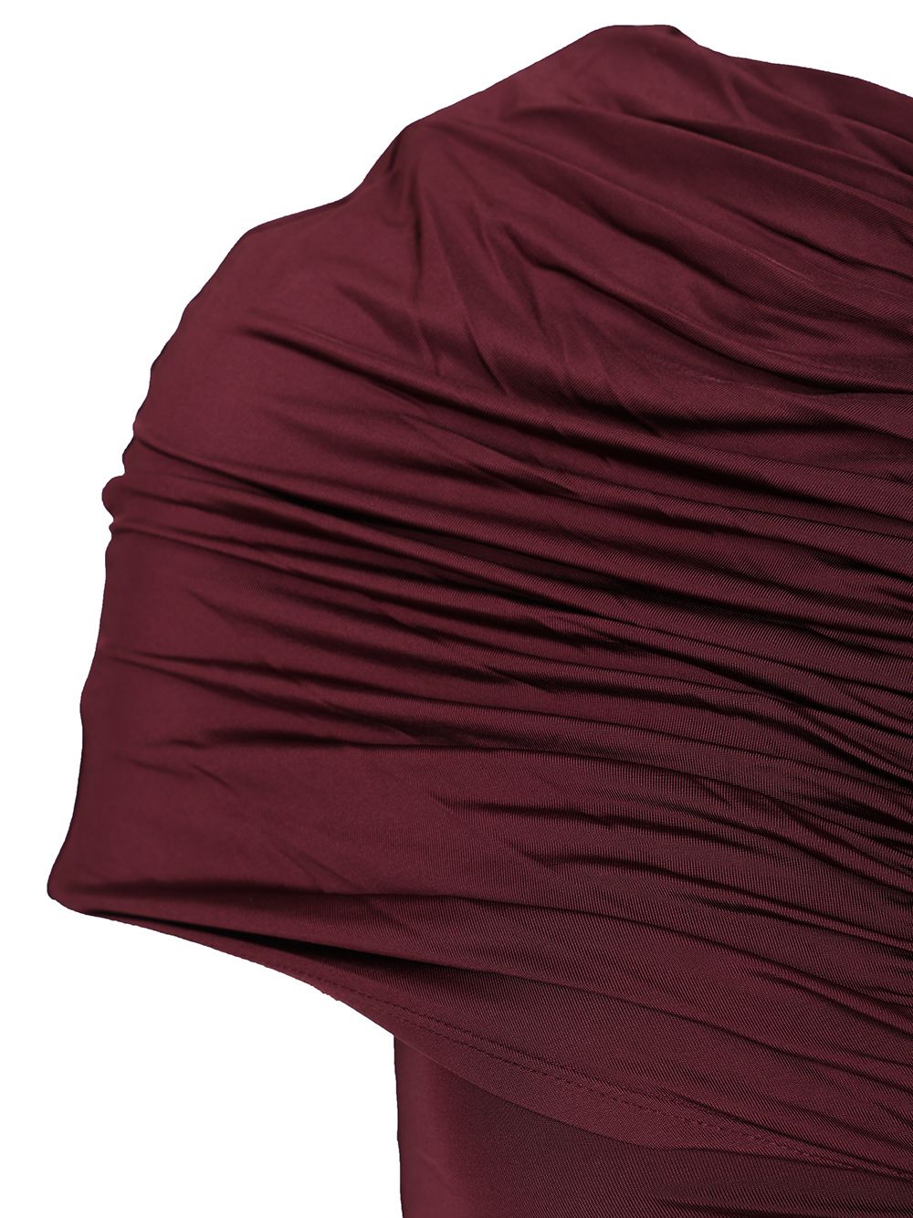 Self-Portrait Ruffled Midi Dress Abiti - Bordeaux | d0bb5ccf1a04ff4f05b01856bfcc0e889f63f23f