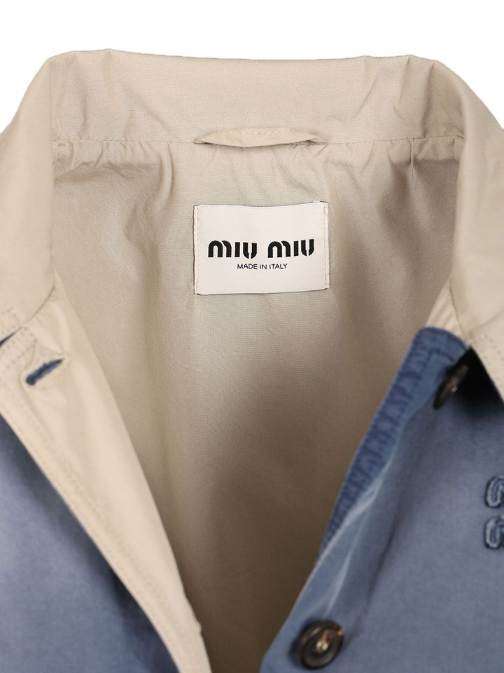 Miu Miu Washed Jacket Giacche - Multicolor | 489b6db3b2d76df6e74bd4b5075176c5974de064