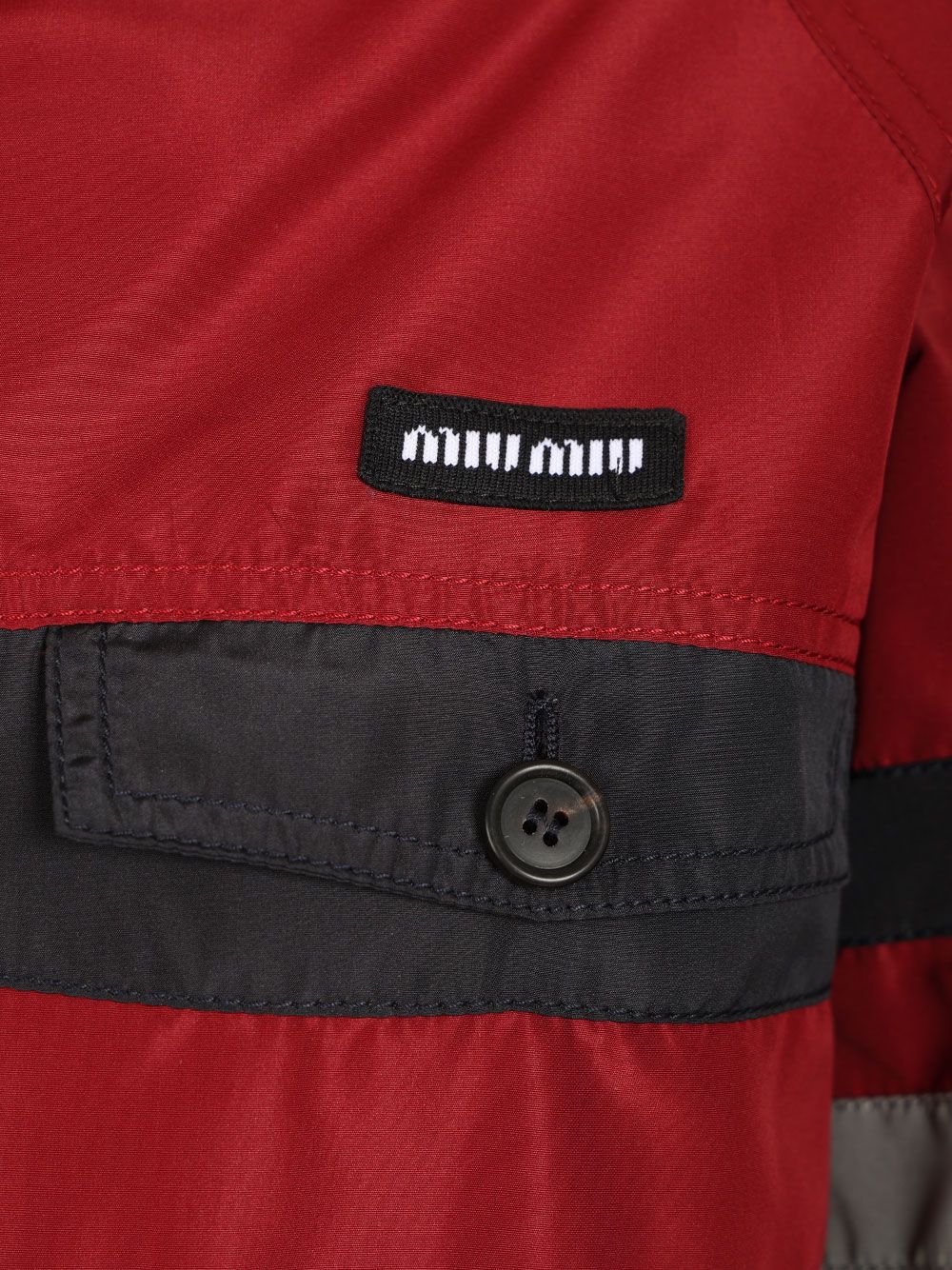 Miu Miu Blouson In Technical Canvas Giacche - Rosso | b7e597c7ee55735556d313e271730ea150ec1228