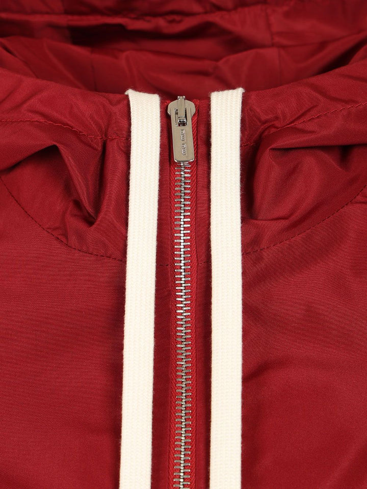 Miu Miu Blouson In Technical Canvas Giacche - Rosso | e96c0bbd9b1959274cf5d4d8e182f42a7341b2ce