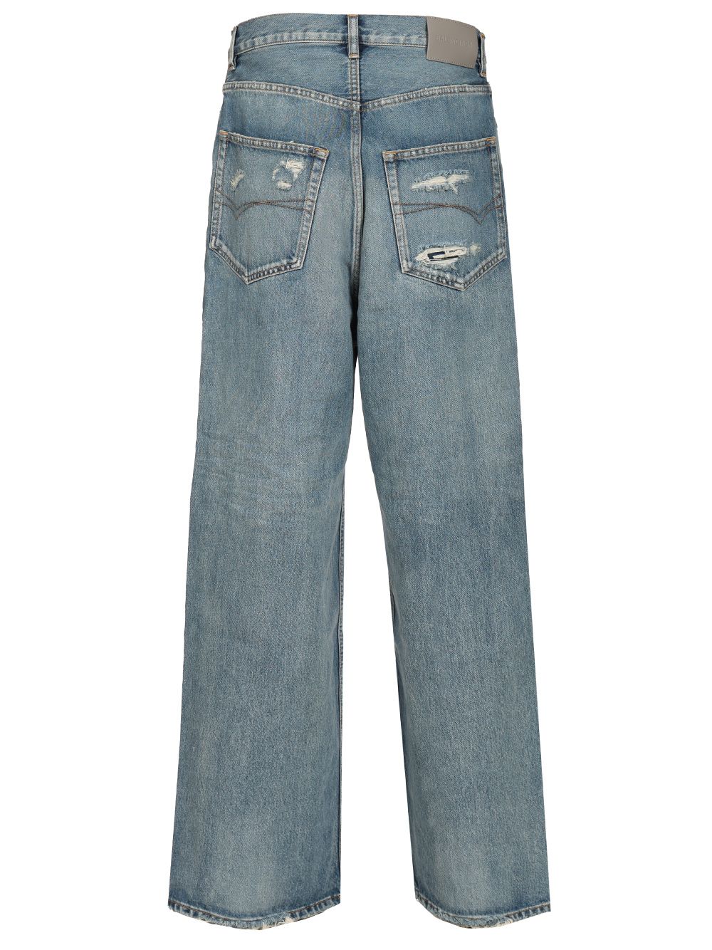 Balenciaga Baggy Jean Jeans - Blu | df39b3c05d764767b17459f602f0a08e6aab2e18