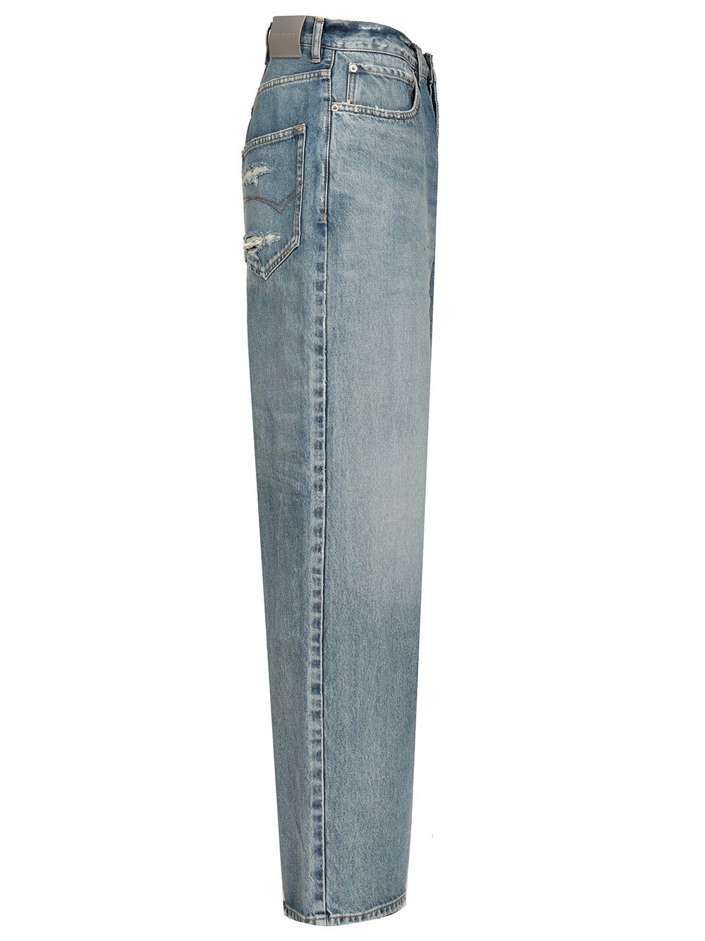 Balenciaga Baggy Jean Jeans - Blu | 998423e4b490f454226f120c7169fd304b61e50b