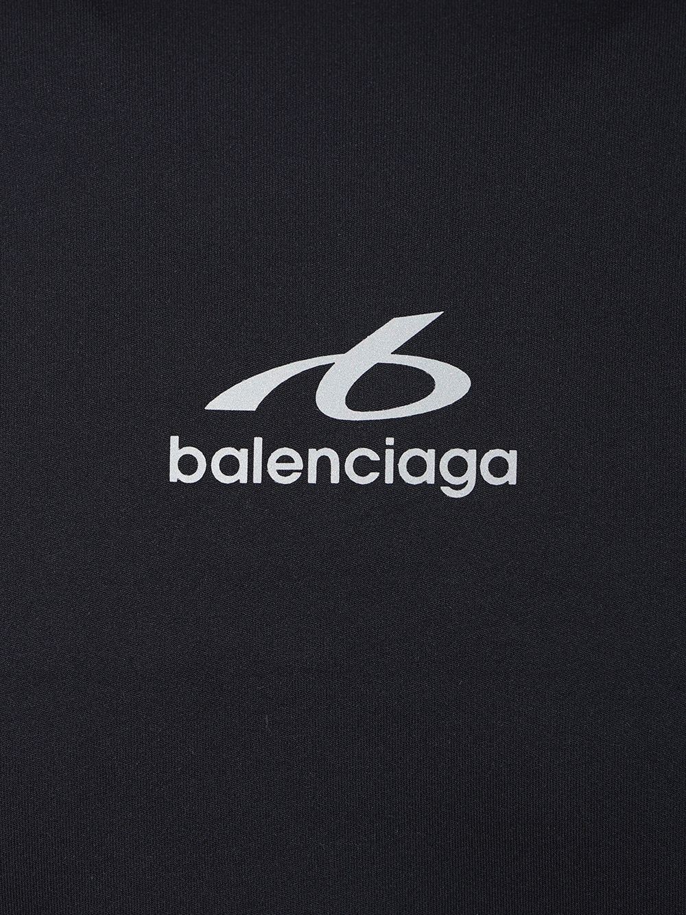Balenciaga Techwear Long Sleeve T-Shirt - Blu | ce3da27f708c0f073abe0e45c4dc6fc58159efe4