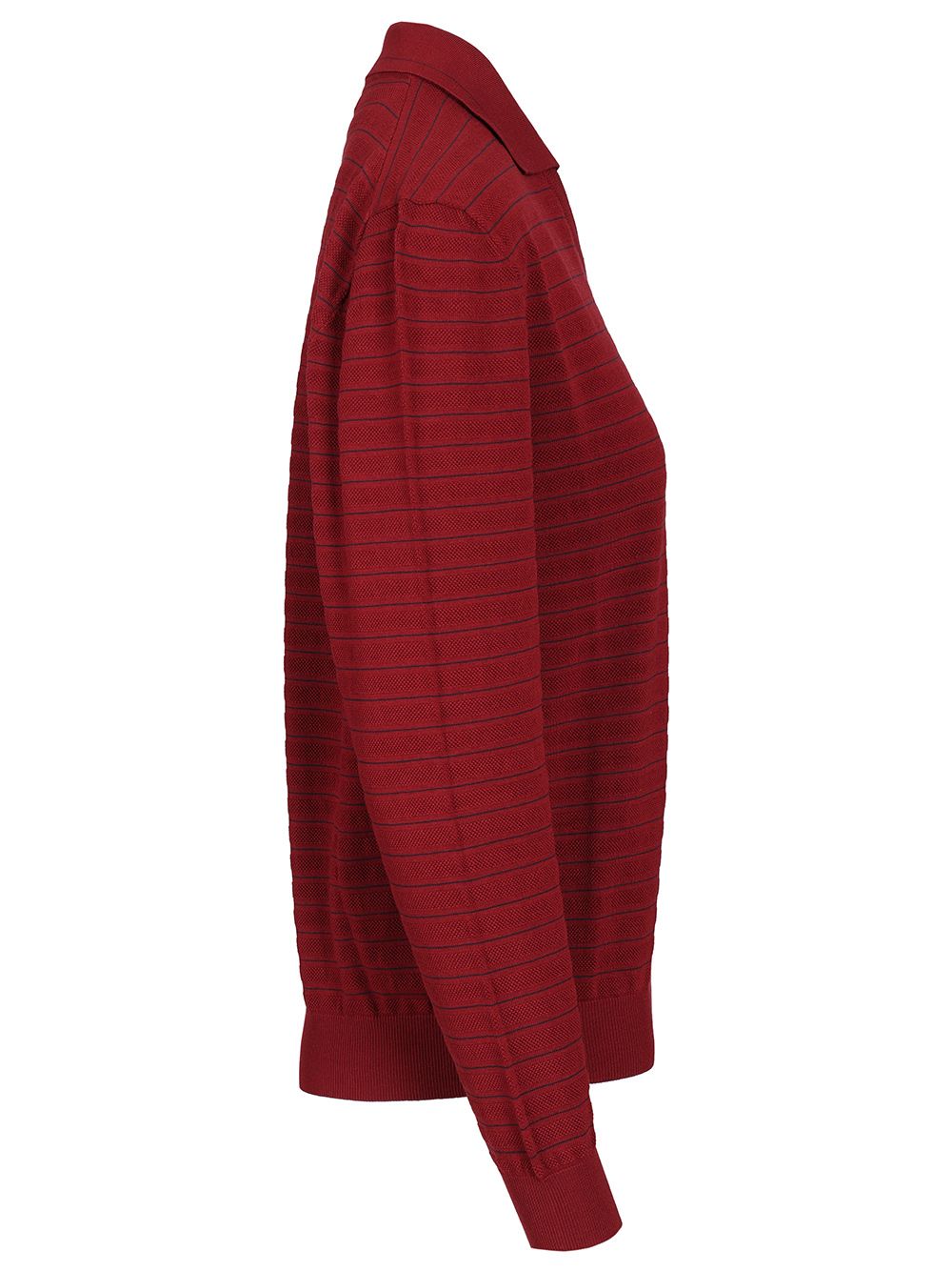 Miu Miu V-Neck Sweater Knitwear - Bordeaux | 849b76edc7d3a492d4197520bb026ca9521b1797