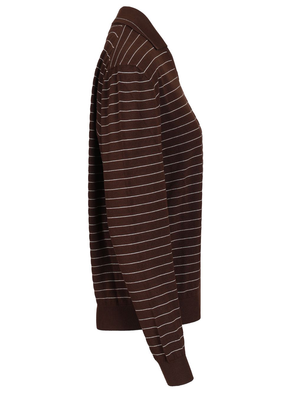 Miu Miu V-Neck Sweater Knitwear - Marrone | 31e290478bb6d45b88dc4ade5b85cb1a18947fa1