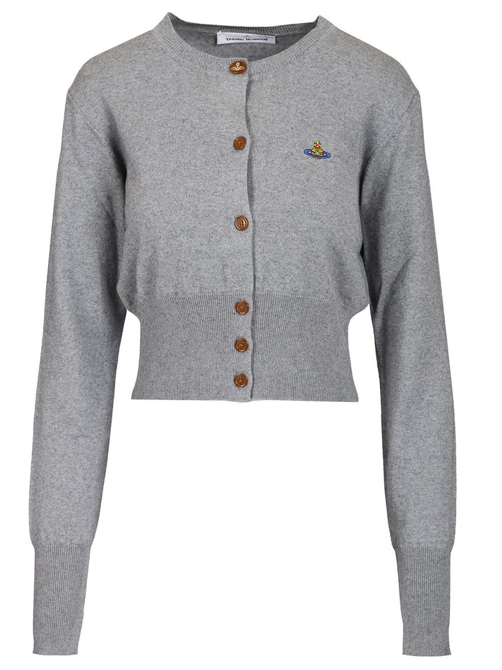 Vivienne Westwood Bea Knitwear - Grey | 041cc5a68fcc112c8f51fff17d8dd40e2ed68247