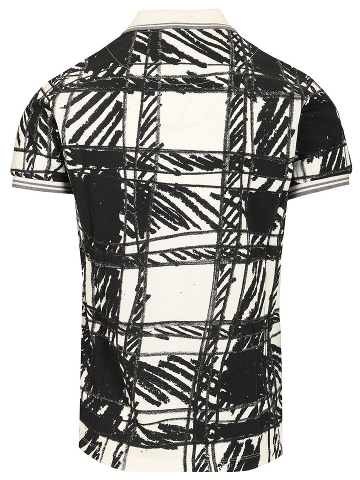 Vivienne Westwood Scribble Polo Polo shirt - Nero | f964abd2fd731814a7f39a604b54c076590672b1