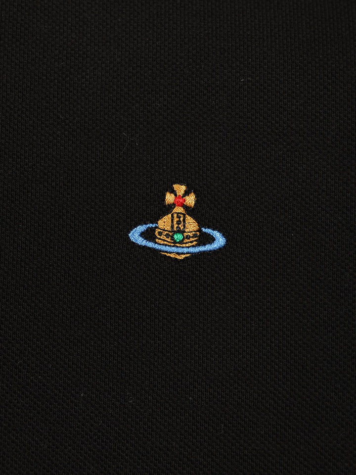 Vivienne Westwood Orb Polo Polo shirt - Nero | c4a0b023619b4f5e2c58a368657a2e14f89dc212