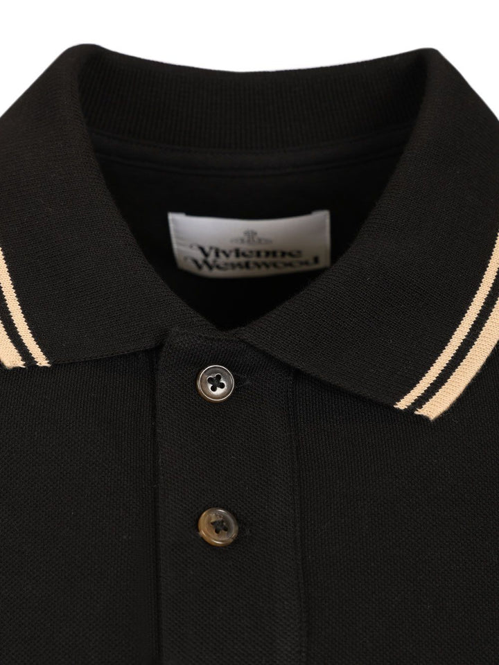 Vivienne Westwood Orb Polo Polo shirt - Nero | 5d5bacdbac8bdbbfb4ce1421775a6238abfa633f