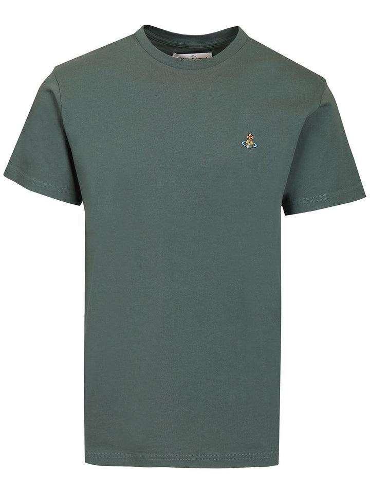Vivienne Westwood Orb Classic T-Shirt - Verde | 8a0366e566184fc628f7d3eb5b30be952703d902
