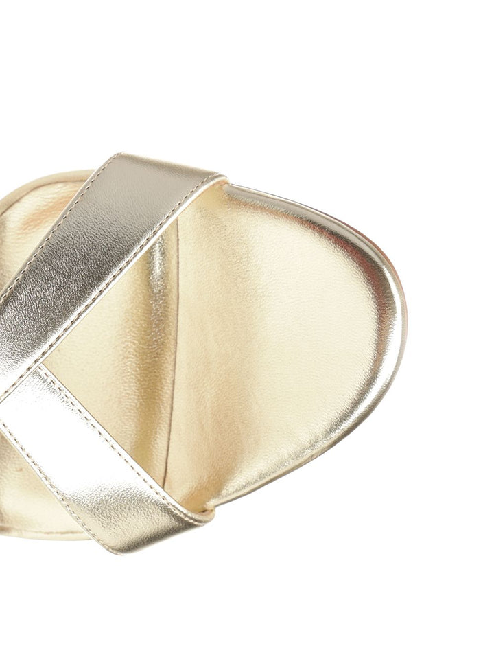 Christian Louboutin Mulazee Cross Sandali - Silver | 8207ef0cf756eb6bc08c537472ab7d6e6a151333