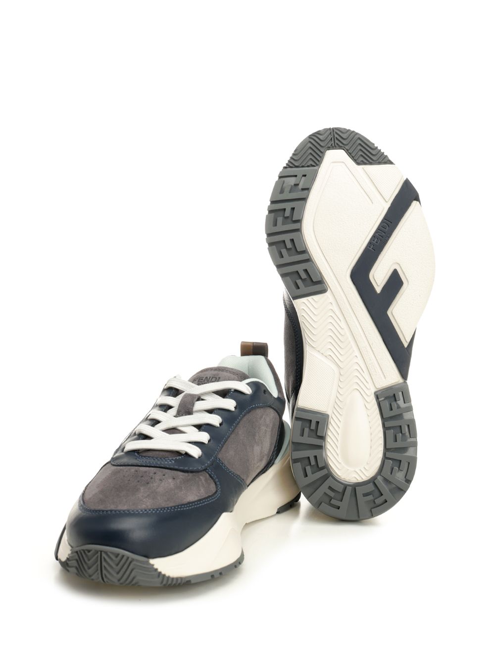 Fendi Flow Sneakers - Blu | 3b9712cb02767217072d1ca9e3040fcf2e10a32b