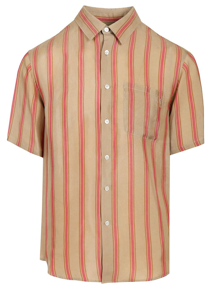 Saint Laurent Striped Shirt Shirts - Multicolor | a856d81877cb09f276b2547a7a433f4a2bc4bbb7