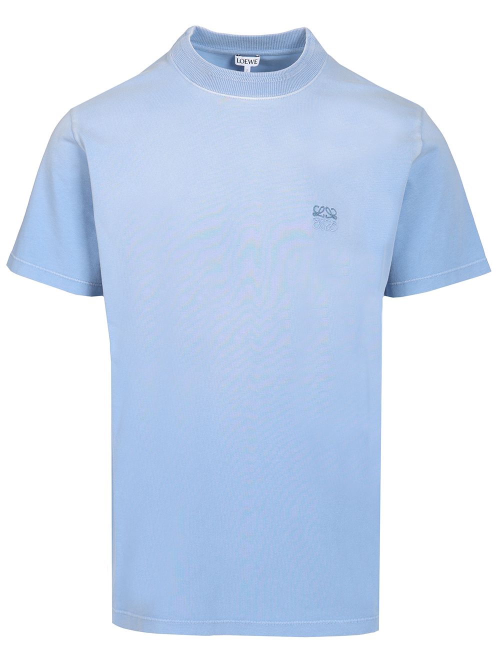 Loewe Cotton T-Shirt - Light blue | 343e066db308bcc18b81b0c842759e2e6497ae32