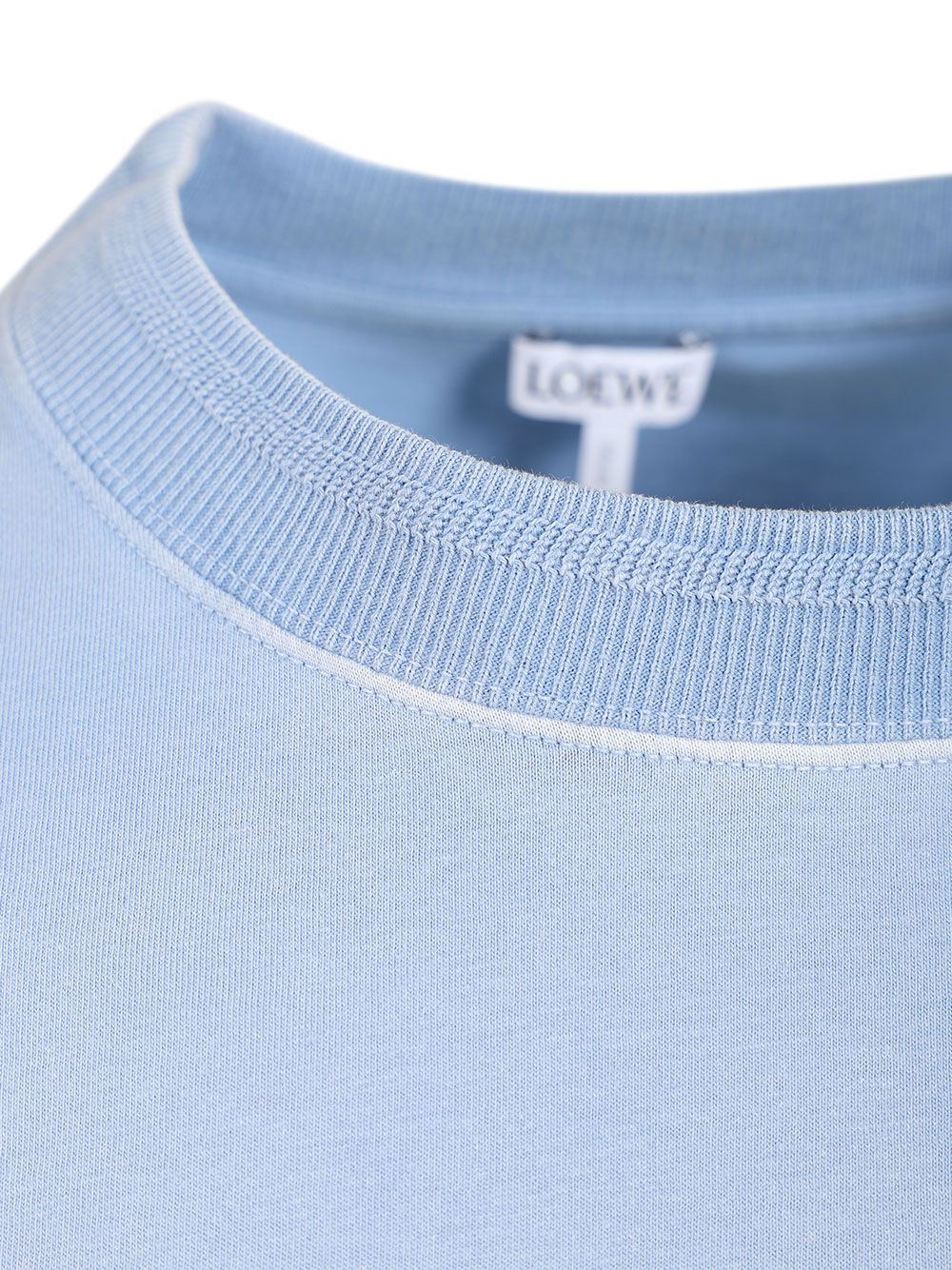 Loewe Cotton T-Shirt - Light blue | c0180c7c89a648f0763e9c276764dc04a33baacf