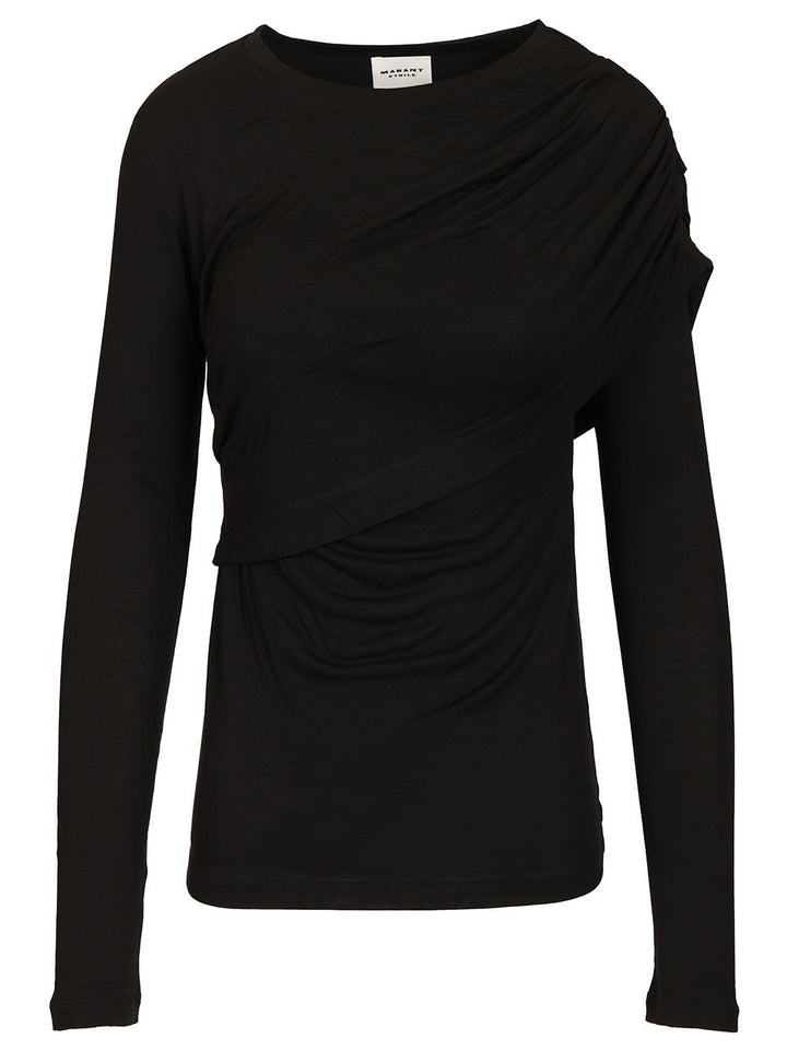 Marant Etoile Dressi Top - Nero | 6ff1661c604103a9af0bc805f5d67fa3d6d9aead