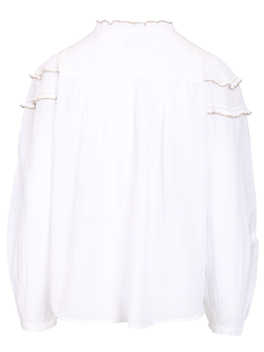 Marant Etoile Christa Shirts - Bianco | e9240c1d8a07ccca4196a532fa2a9a11d24f3bad
