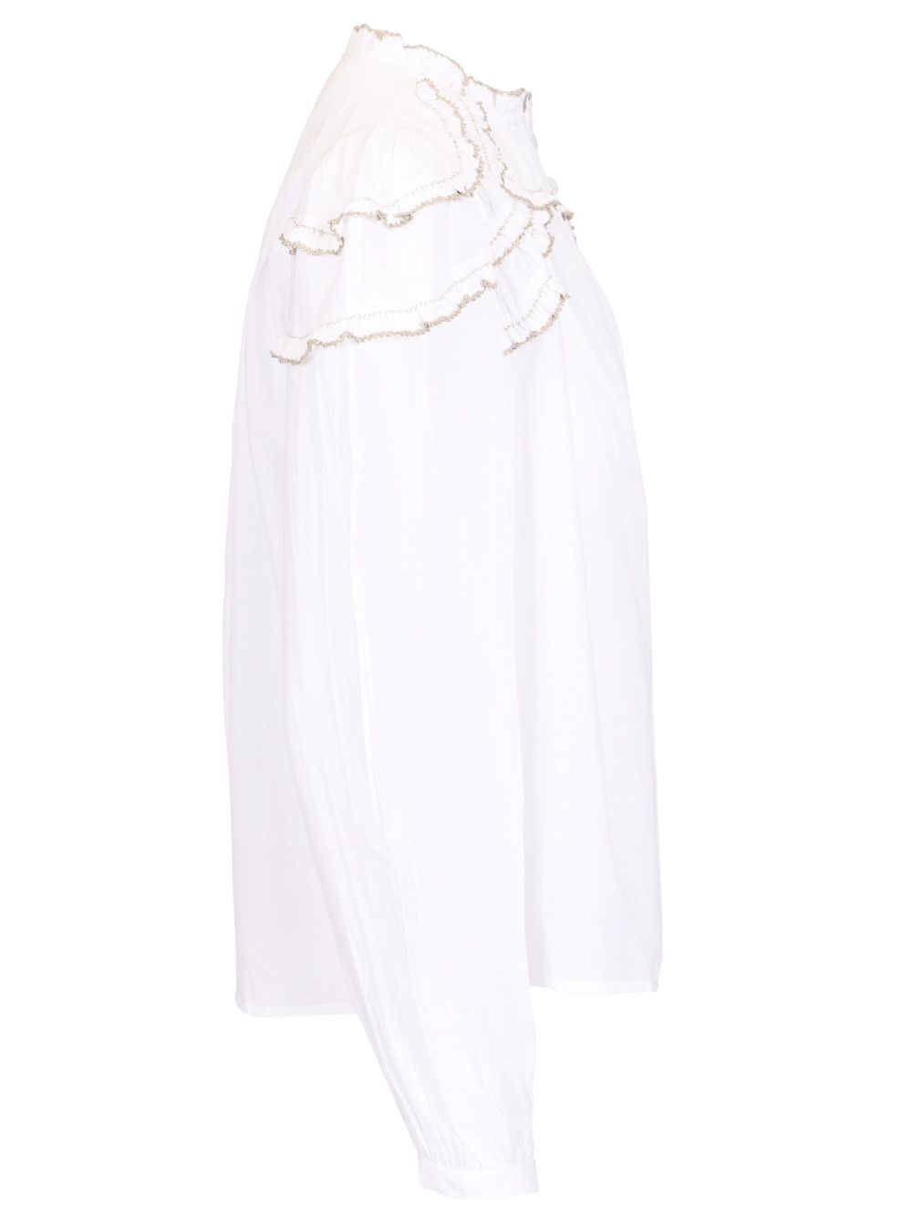 Marant Etoile Christa Shirts - Bianco | c2b26f1c7911a64a1aab6e9ab805ea2e9a275028