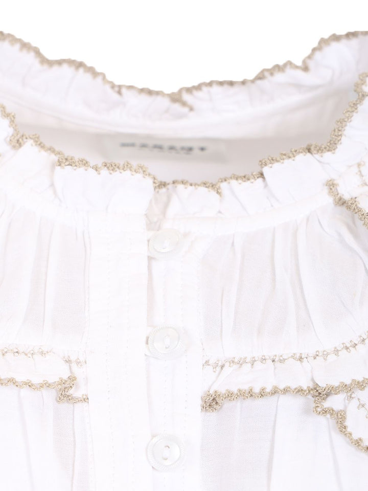 Marant Etoile Christa Shirts - Bianco | 4e4d8a2e6d9c69fe3999efb13e18402a406e8ba9