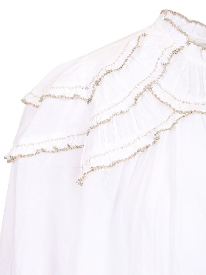 Marant Etoile Christa Shirts - Bianco | 9428e898dc6dcce9cd25c823bbb6fb3839e4aa25