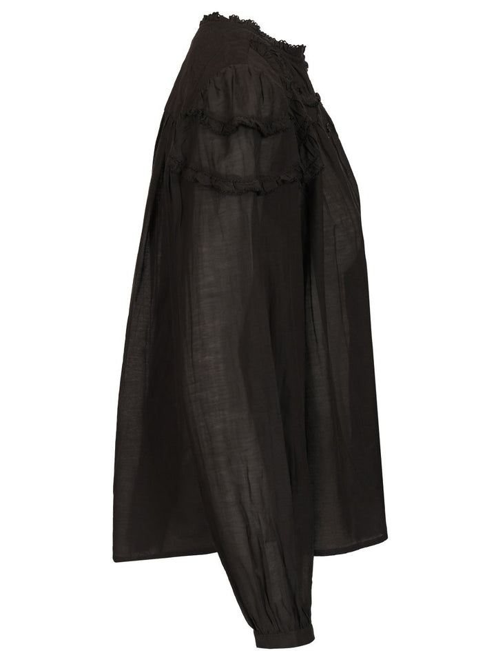 Marant Etoile Christa Shirts - Nero | d1d0afcd476fc1f3cd0f9b1f68812a8b9ae5b247