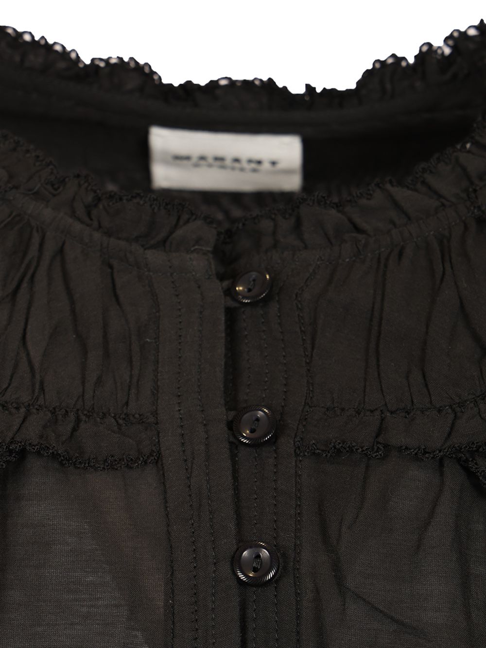 Marant Etoile Christa Shirts - Nero | 7119eae4e1eeb0c217eacedc4ab9238fe1924a1e
