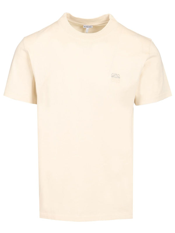 Cotton T-Shirt Beige