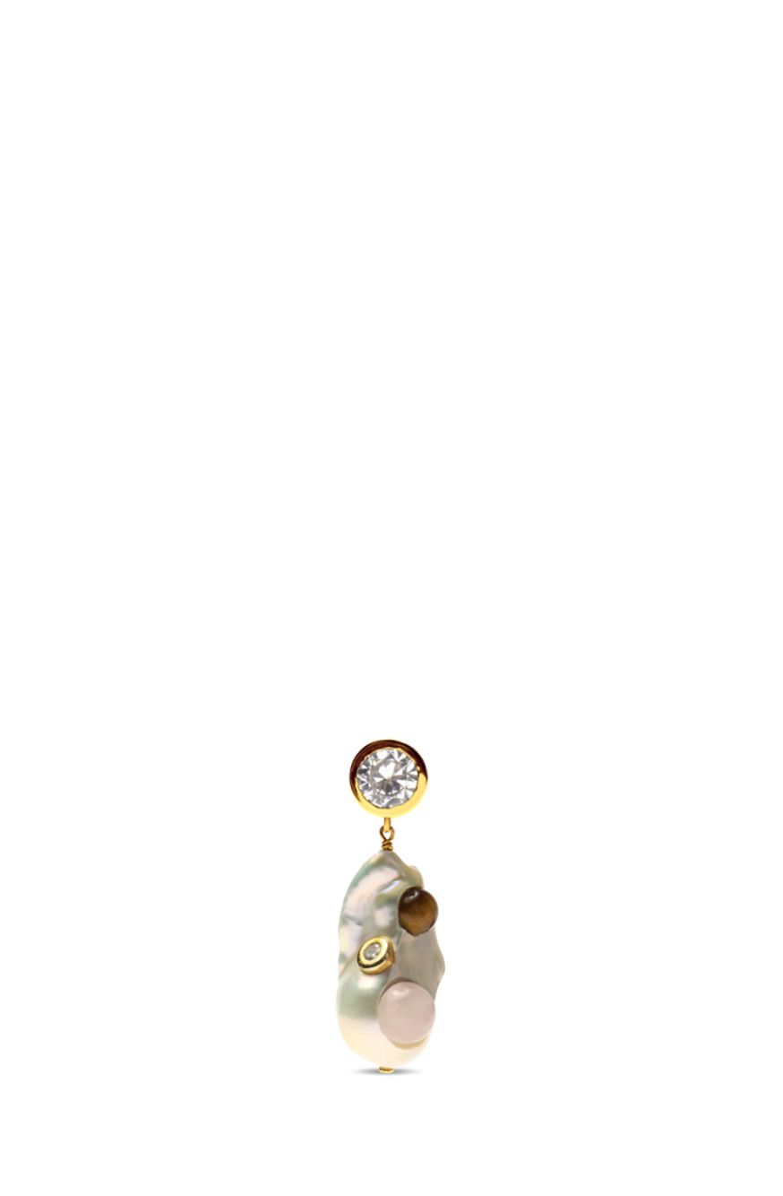 Sharra Pagano Inclusion Earring Gioielli - Oro | a1ed440138b12aeaa7efc4fd55f6256a010f0c91