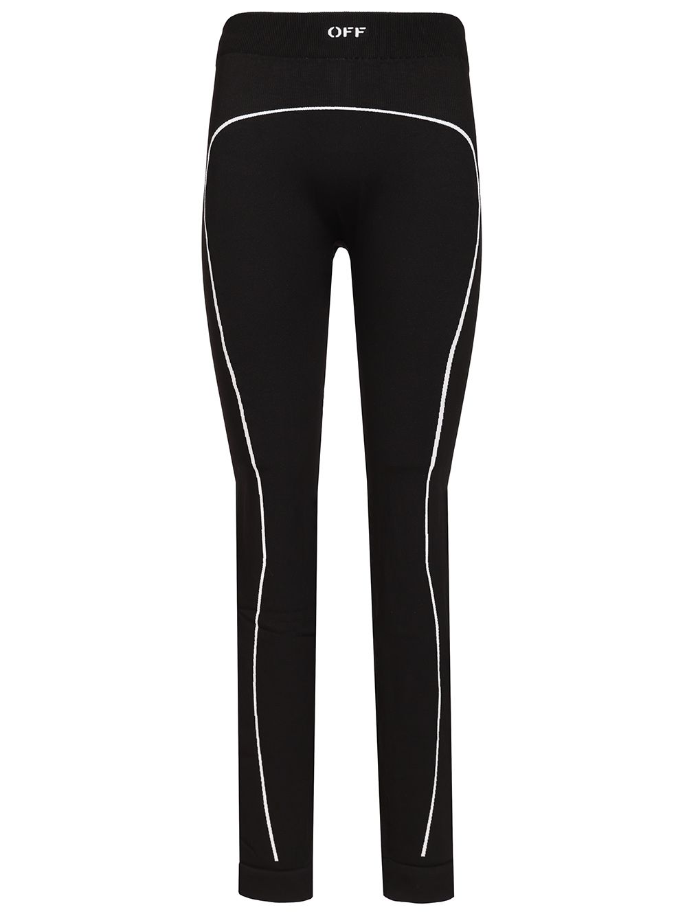 Off-White Off Stamp Seamless Leggings Trousers - Nero | 172d0fd62414f0bccc512728c4c169153083992c