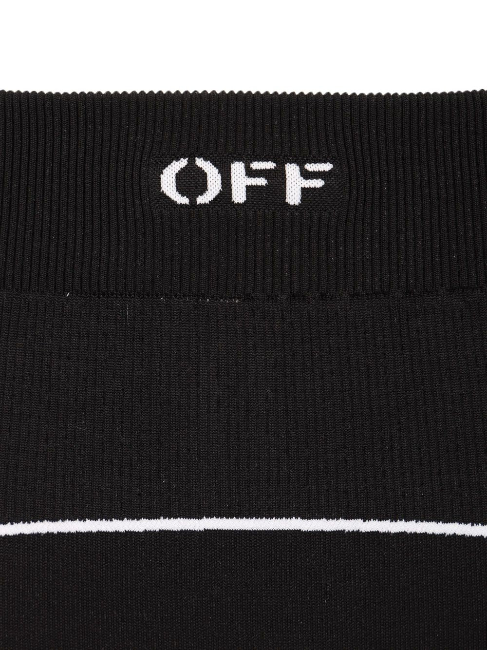Off-White Off Stamp Seamless Leggings Trousers - Nero | 37758dcfb709e2a4ea2beaea4a1bd698b758dee2