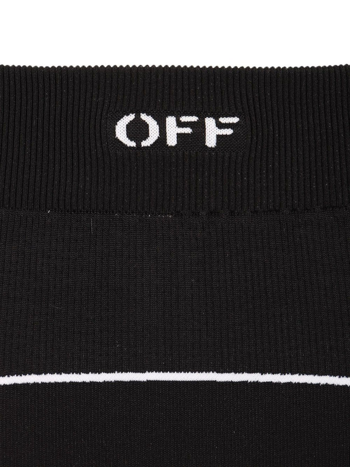 Off-White Off Stamp Seamless Leggings Trousers - Nero | 37758dcfb709e2a4ea2beaea4a1bd698b758dee2