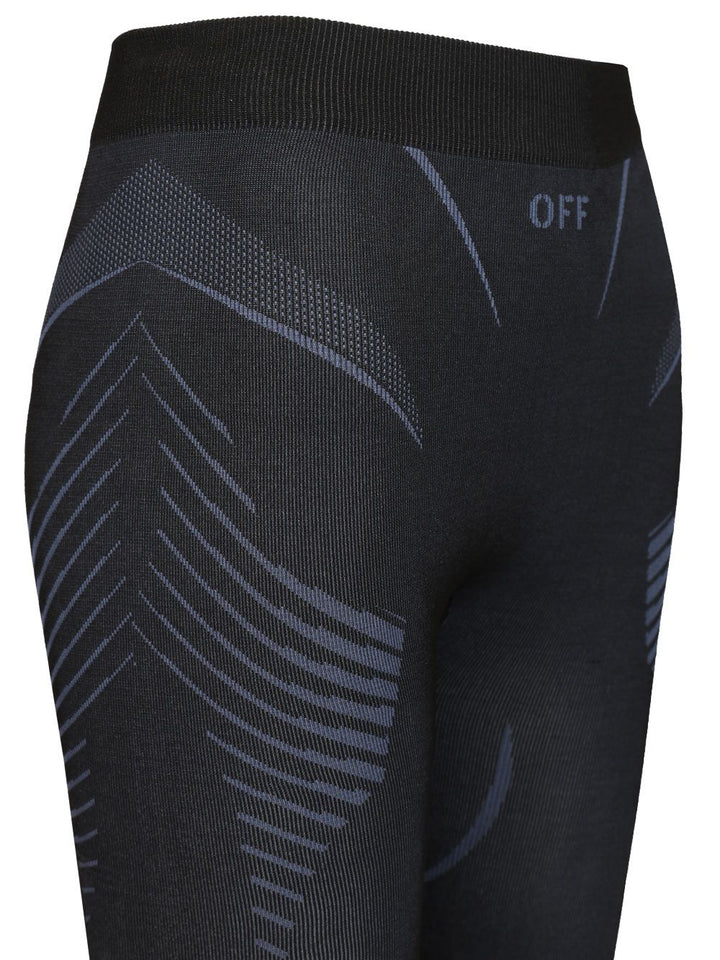 Off-White Racing Leggings Trousers - Nero | 631609b495f2c0929956a4e96141c015fa04bf41