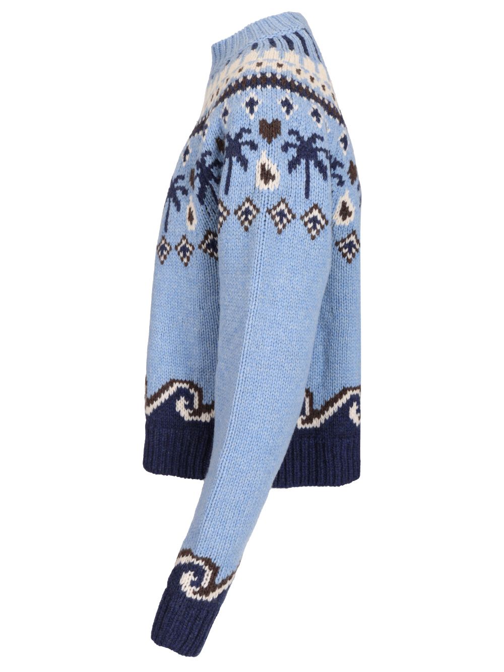 Alanui Sweet Winter Sweater Knitwear - Light blue | 72e0fa73b176b22a4fc2d36ca1d21b269361263b