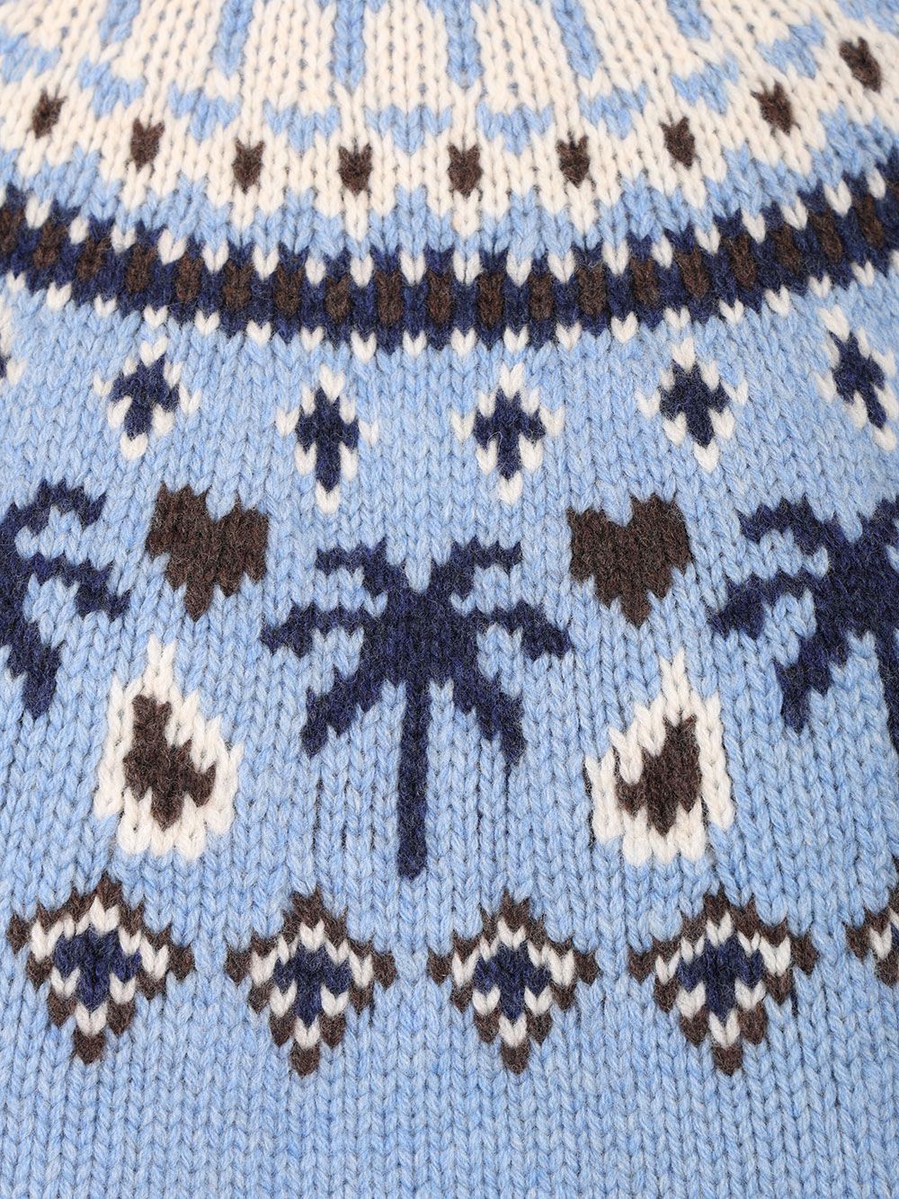 Alanui Sweet Winter Sweater Knitwear - Light blue | c656b77f8dd359e0feacc6a747caf39038b9cdee
