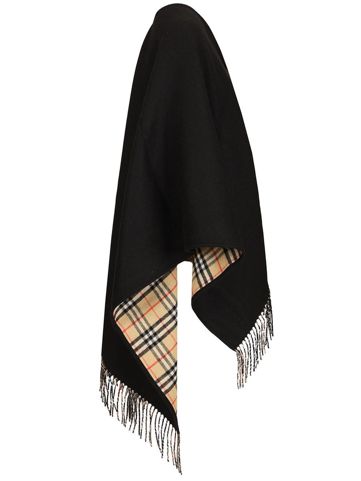 Burberry Reversible Cape Giacche - Nero | 3df1ad50d1a950a0f9933f1b8611bc9d7937181d