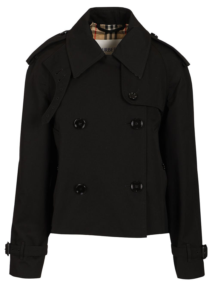 Burberry Mayfair Trench Jacket Giacche - Nero | cfba2df75a5ca211cd565c595a2bb5fe40b64166