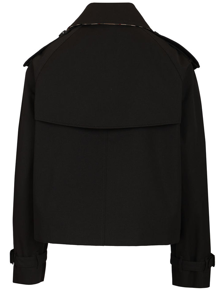 Burberry Mayfair Trench Jacket Giacche - Nero | 38db1f00aecd00af3671c8ed68a264dba4652410