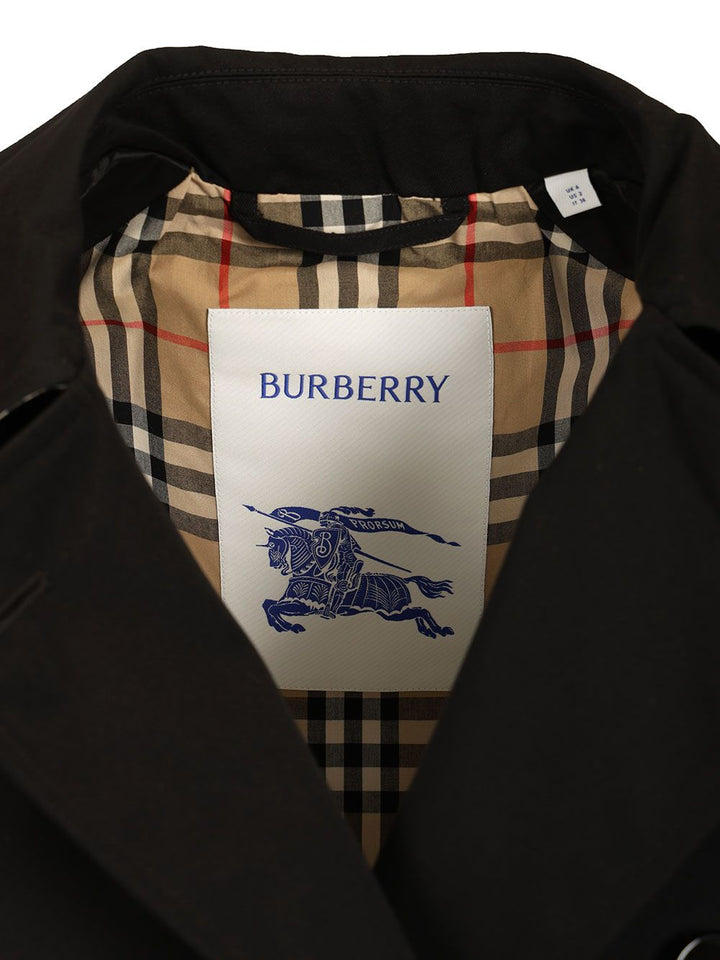 Burberry Mayfair Trench Jacket Giacche - Nero | 937ca0d2e2e6b1c660076c9c79416fd75ed43cc2