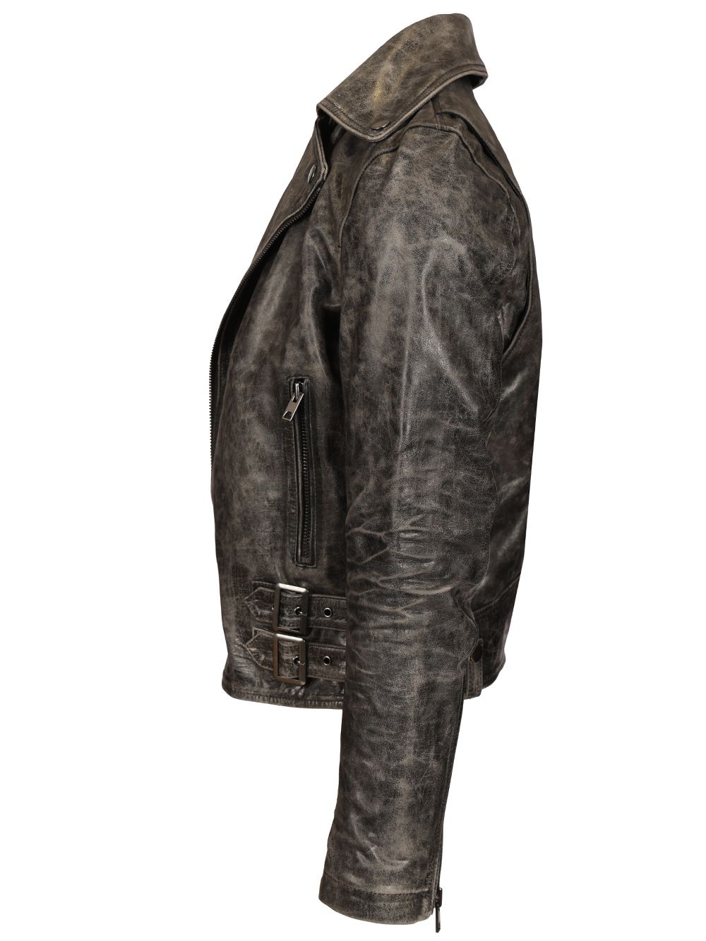 Diesel Biker Jacket Giacche - Grey | 9cf418052a786abff4f8e5f565e4e4999fffcfba