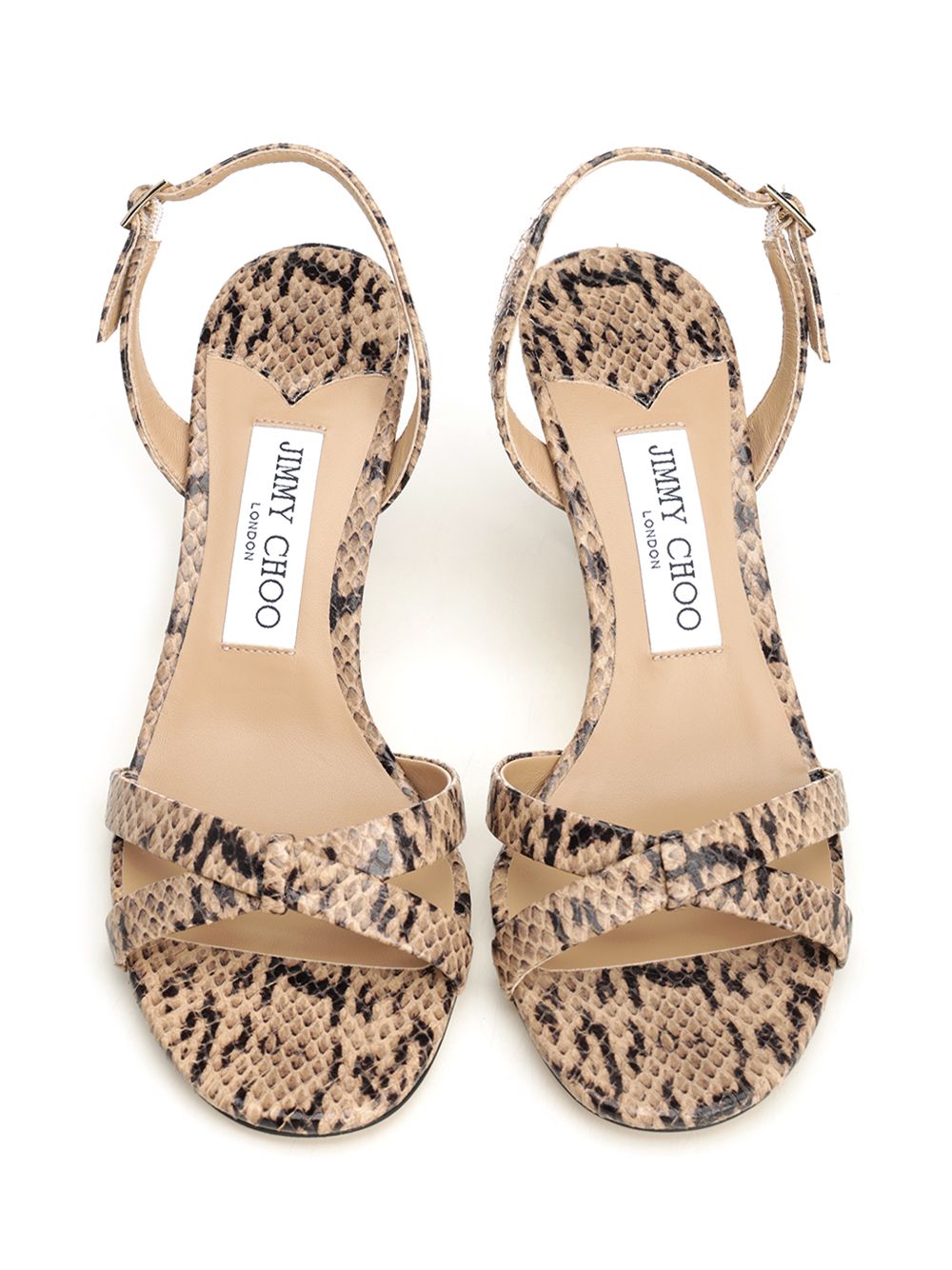 Jimmy Choo Elsy 70 Sandal Sandali - Animalier | 44ce27fbbf3bd7de7e7f22fd68b677ba6f4d6477