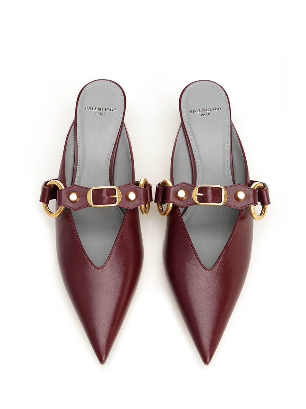 Balenciaga City Mule Sandali - Bordeaux | b03884c91b4149d450cea3c8a97ab79ac7a261fc